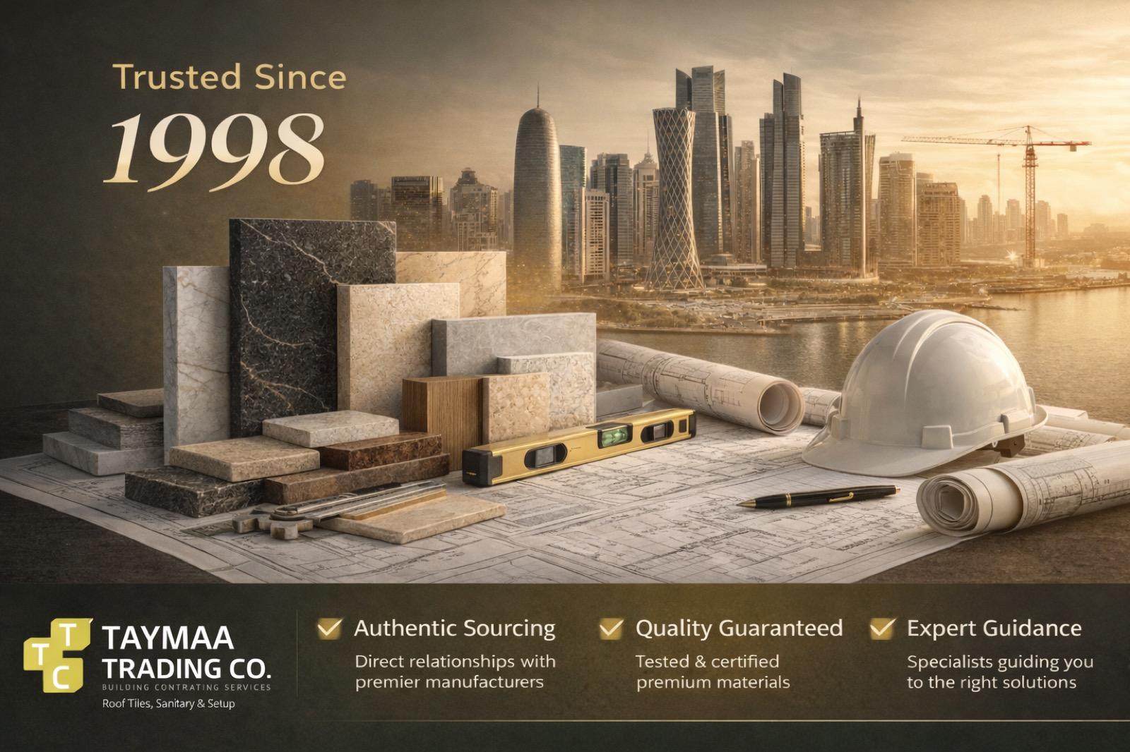 Taymaa Trading showroom and premium building materials